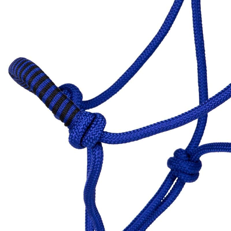 Licol corde avec clip QHP détail muserolle Sellerie Equinoxe