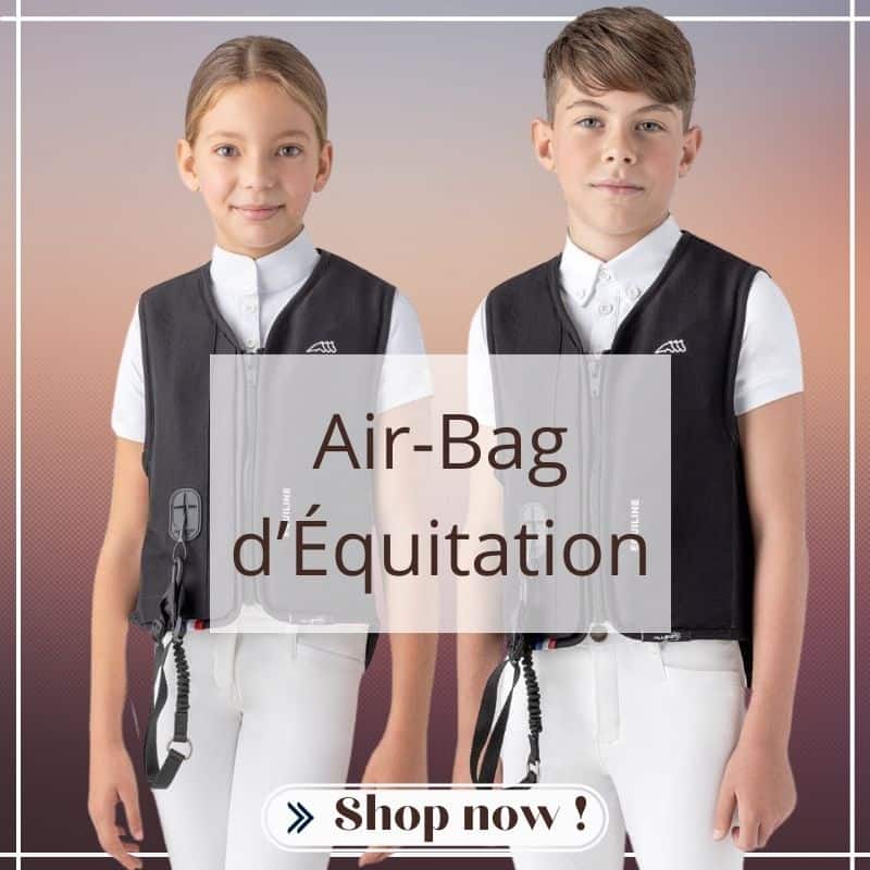 gilet airbag equitation sélection 2024 sellerie équinoxe