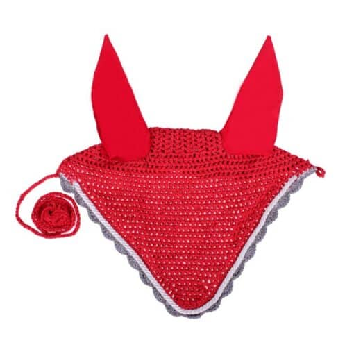 Bonnet anti-mouches COLOR QHP Q-Essentials rouge Equinoxe-Shop