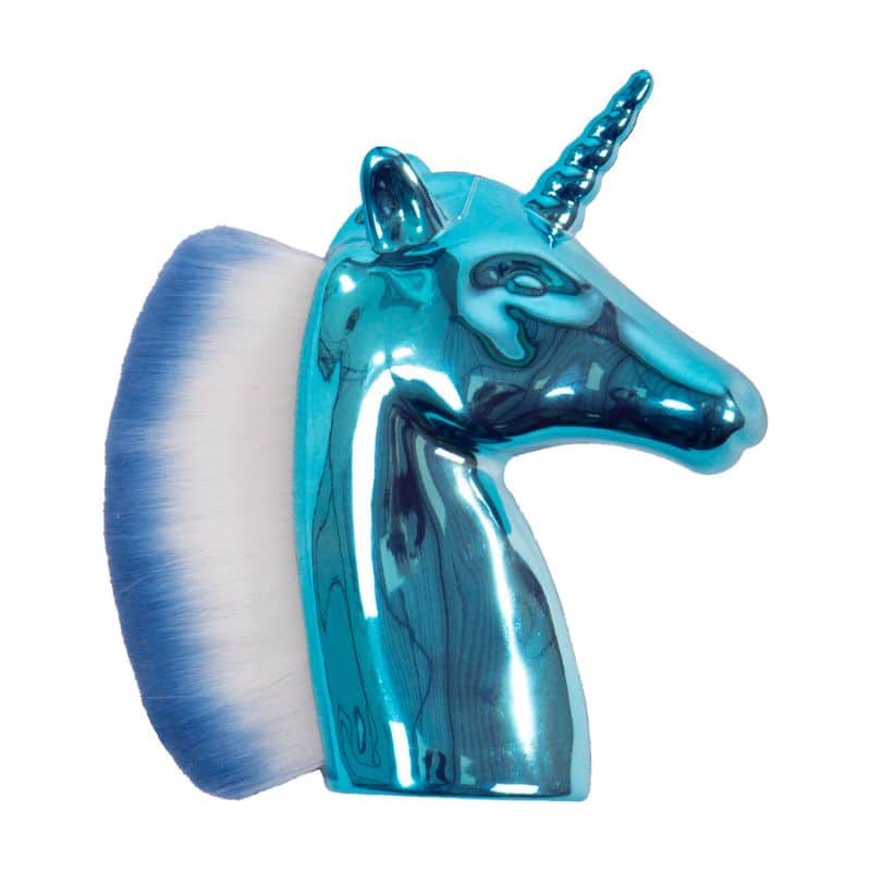 Brosse de tête Licorne QHP bleu ciel Sellerie Equinoxe