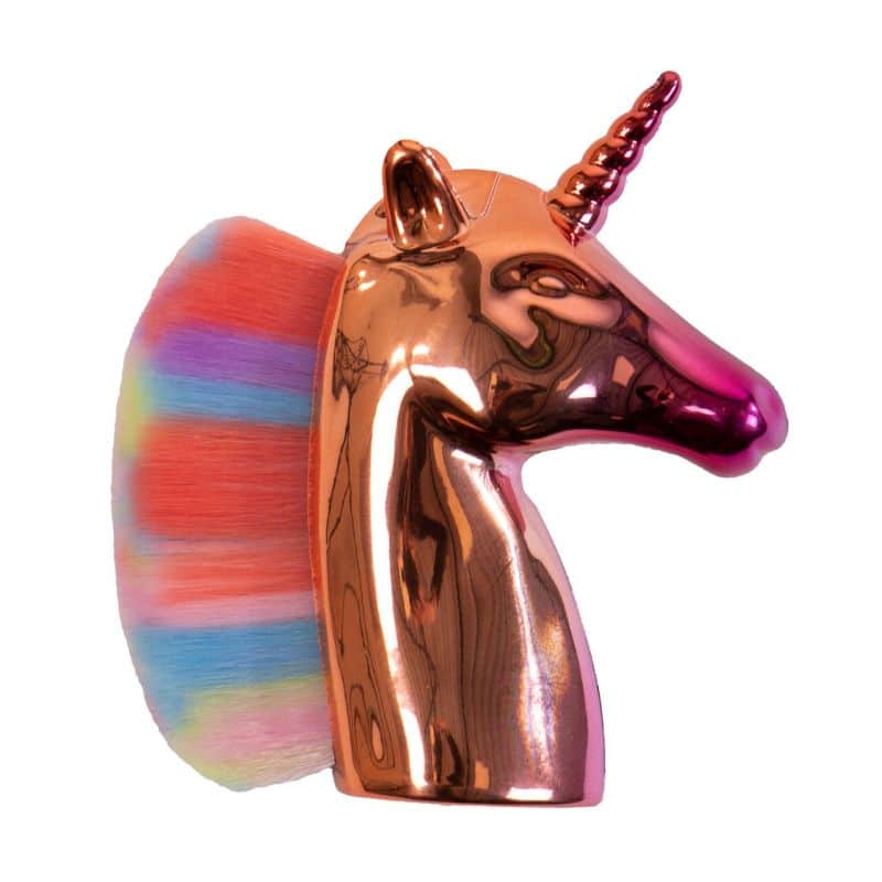 Brosse de tête Licorne QHP rose gold Sellerie Equinoxe
