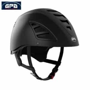 Casque d'équitation 4S JockUp Hybrid GPA noir mat Sellerie Equinoxe