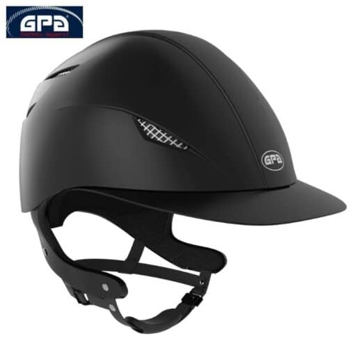 Casque d'équitation Easy Evo TLS GPA noir mat Equinoxe-Shop