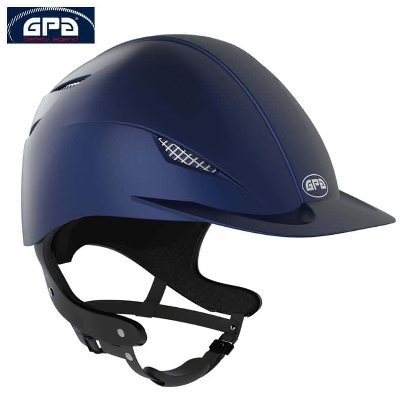 Casque d'équitation Speed Air TLS GPA marine mat Casque d'équitation Speed Air TLS GPA marine mat Equinoxe-Shop