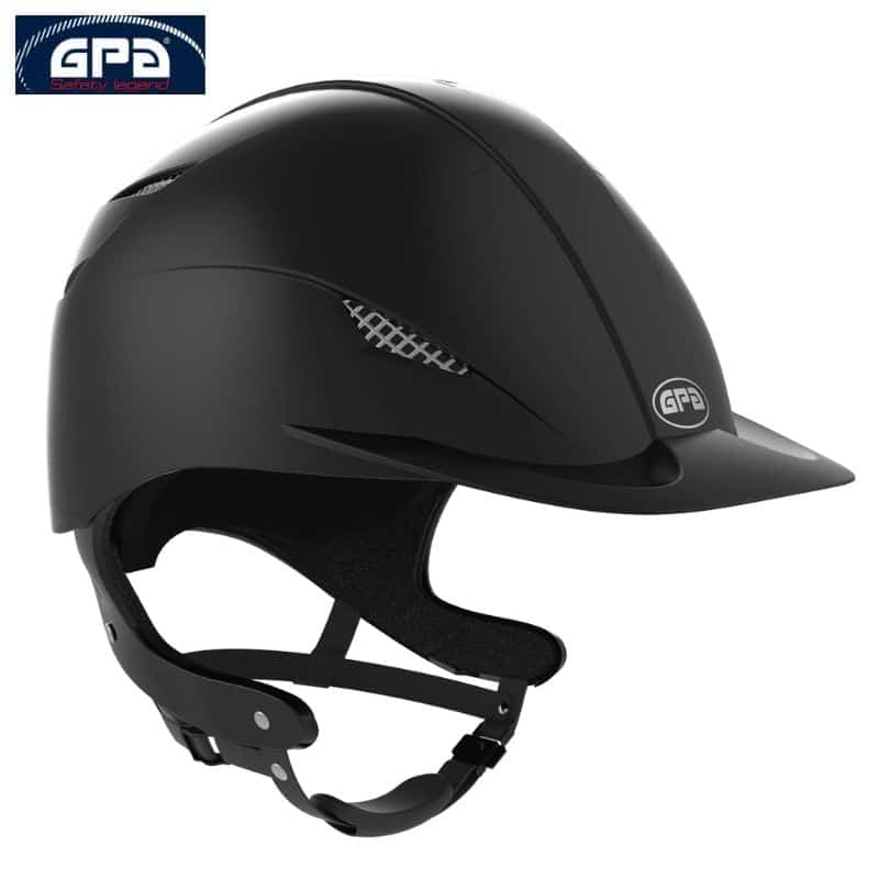 Casque d'équitation Speed Air TLS GPA noir mat Casque d'équitation Speed Air TLS GPA noir mat Equinoxe-Shop