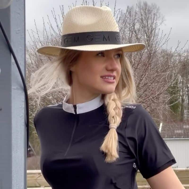 Chapeau Ice GEM noir SS24 equinoxe-shop