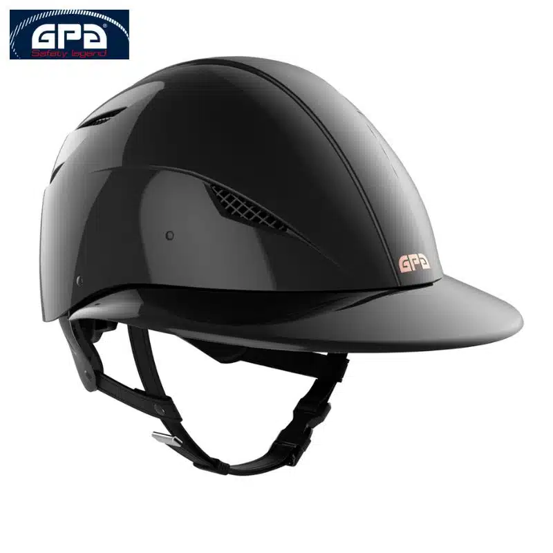 GPA EASY FIRST LADY PREMIUM HYBRID NOIR SHINY Sellerie Equinoxe Shop Fuveau