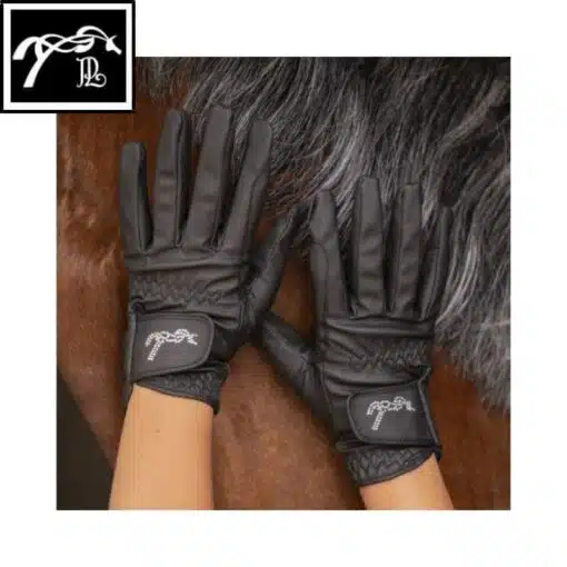 Gants d'équitation Prisma Strass Eden by Pénélope SELLERIE EQUINOXE SHOP FUVEAU