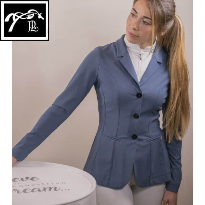 PENELOPE STORE - Polo Iliana Noir détail broderie compatible Airbag EQUINOXE-SHOP