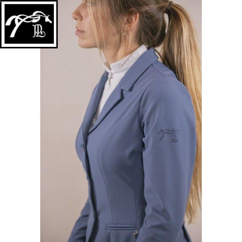 PENELOPE STORE - Veste de concours femme Calista bering sea profil EQUINOXE-SHOP