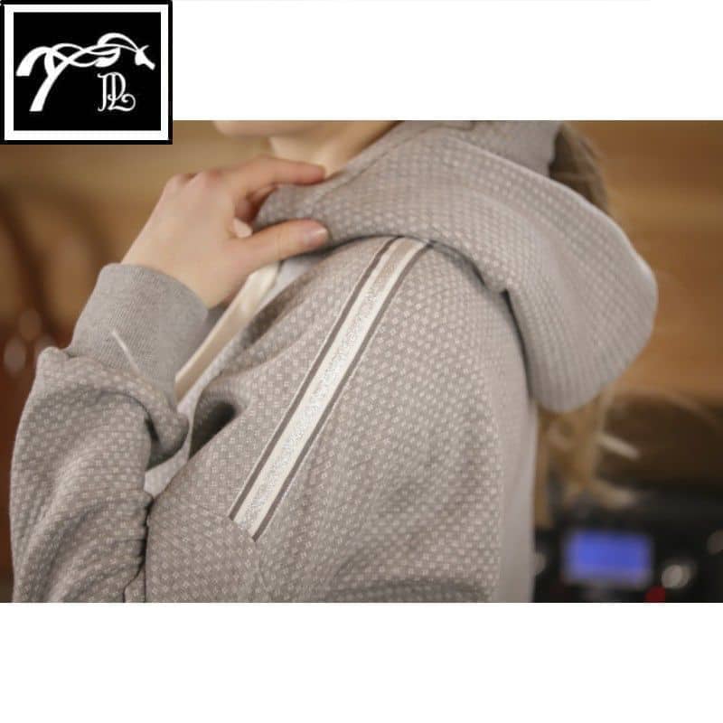 Sweat à capuche Chilly PENELOPE STORE détail Sellerie Equinoxe