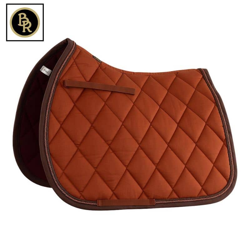 Tapis de selle BR Event Cooldry CSO_Mixte terracotta choco Equinoxe Shop