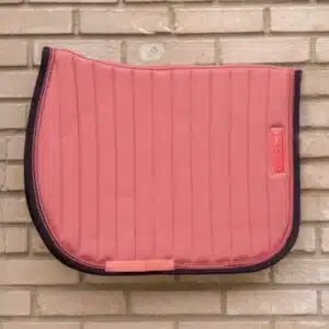 Tapis de selle Paddock Verticali Paddock Sport 204785 peche noir Sellerie Equinoxe Shop Fuveau