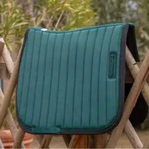 Tapis de selle Paddock Verticali Paddock Sport 204785 vert noir Sellerie Equinoxe Shop Fuveau