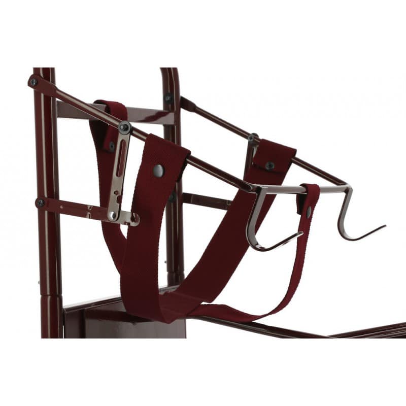 chariot porte selle court hippotonic bordeaux equinoxe-shop
