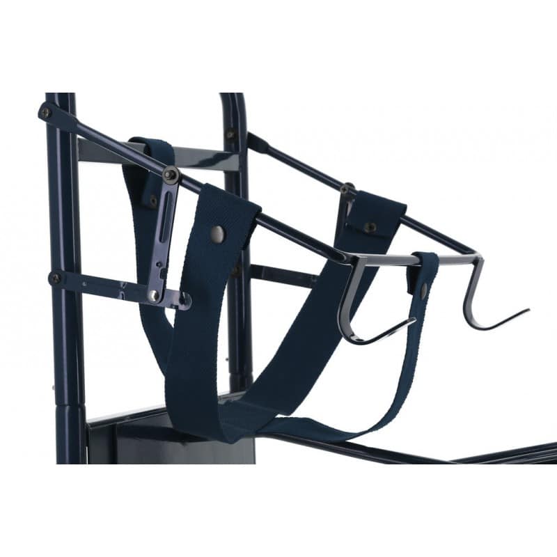 chariot porte selle court hippotonic marine equinoxe-shop