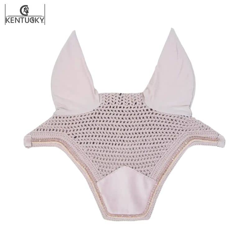 Bonnet Velvet Pearls Rose KENTUCKY Equinoxe-Shop