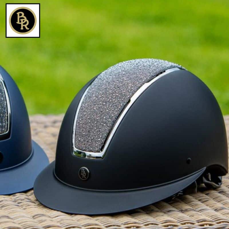 Casque d'équitation BR Omega Glamourous Plus Sellerie Equinoxe