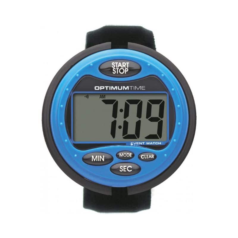 Montre Chronomètre Optimum Time bleu _ Ultimate Event Watch Blue Sellerie Equinoxe