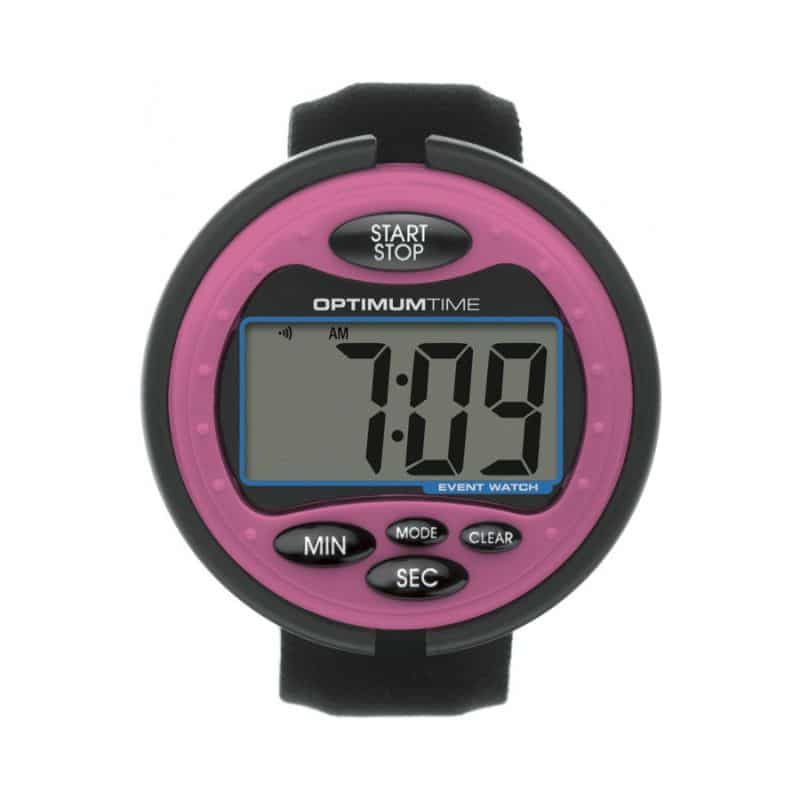 Montre Chronomètre Optimum Time Rose _ Ultimate Event Watch Pink Sellerie Equinoxe