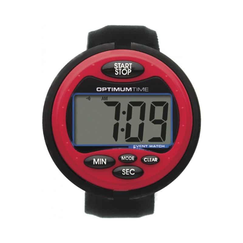 Montre Chronomètre Optimum Time Rouge _ Ultimate Event Watch Red Sellerie Equinoxe