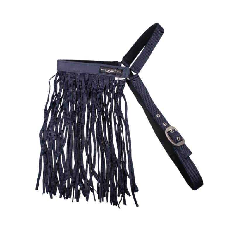 Frontal chasse mouches de paddock marine QHP Sellerie Equinoxe