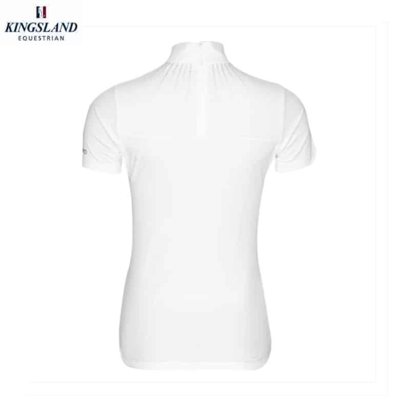 Polo de concours KLharmonie 2410222532 white rear KINGSLAND SS24 equinoxe-shop