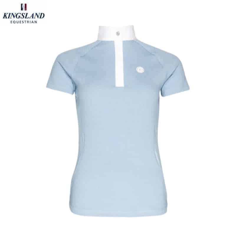 Polo de concours KLhosanna sky KINGSLAND SS24 Equinoxe-Shop