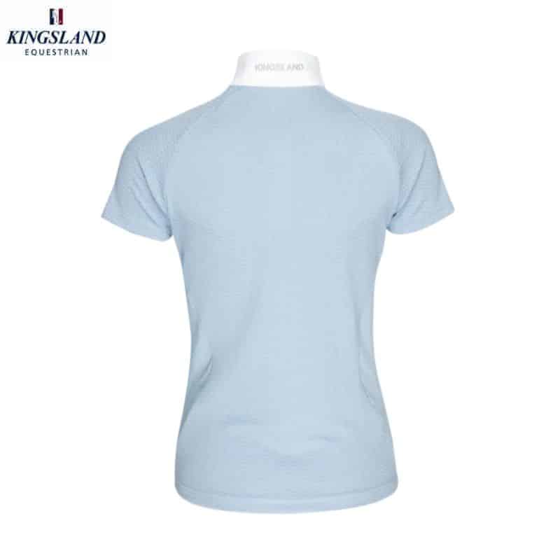 Polo de concours KLhosanna sky rear KINGSLAND SS24 Equinoxe-Shop