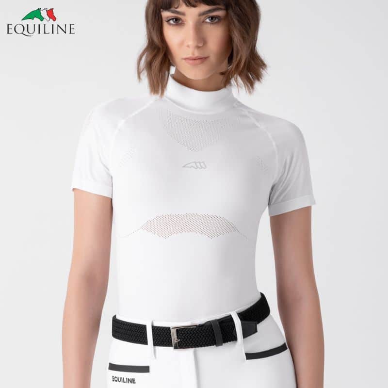 Polo de concours sans coutures Second Skin Equiline SS24 Sellerie Equinoxe