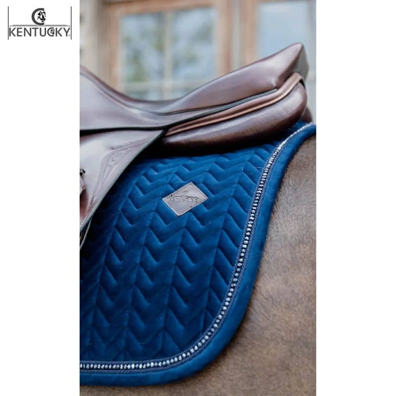 Tapis de selle Velvet Pearls Jumping Mixte KENTUCKY Sellerie Equinoxe