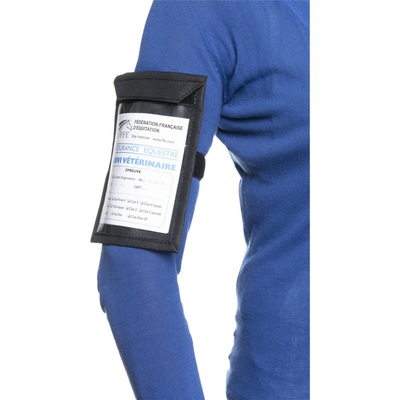 Porte carte médicale ou porte numéro Equithème Sellerie Equinoxe