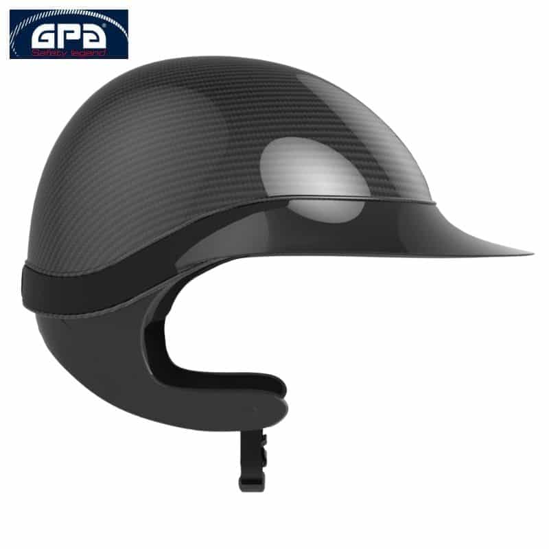 Casque d'équitation First Lady Global Carbon TLS noir glossy noir Casque d'équitation First Lady Global Carbon TLS noir glossy noir Sellerie Equinoxe