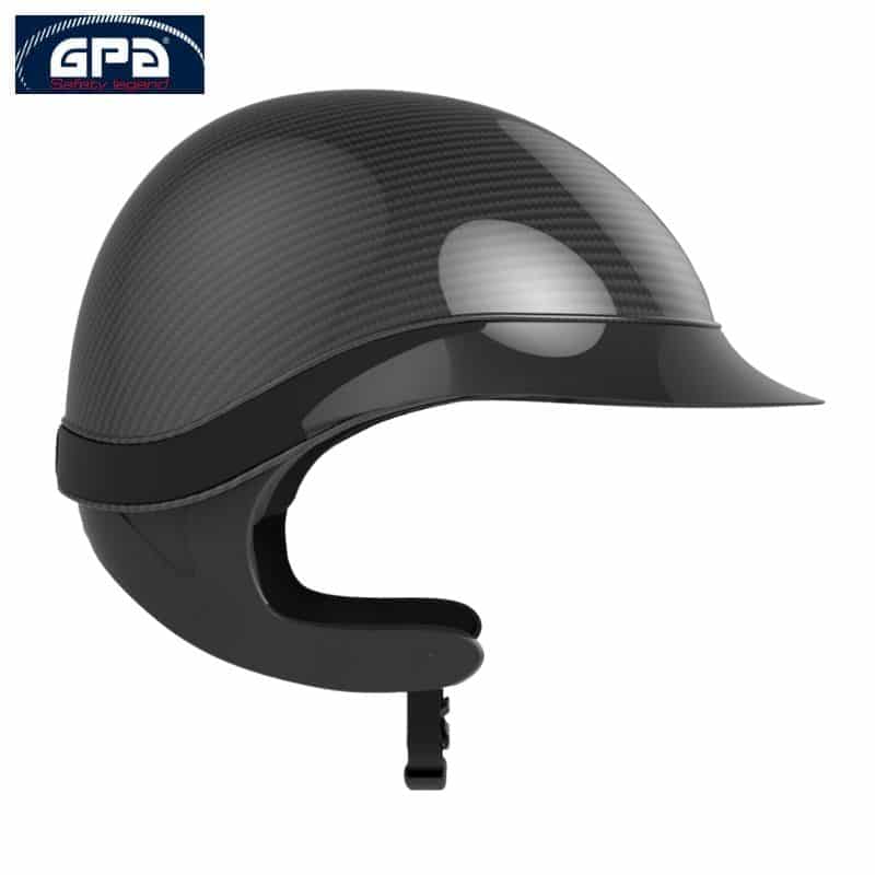 Casque d'équitation Speed Air Global Carbon TLS noir glossy noir Casque d'équitation Speed Air Global Carbon TLS noir glossy noir Equinoxe-Shop