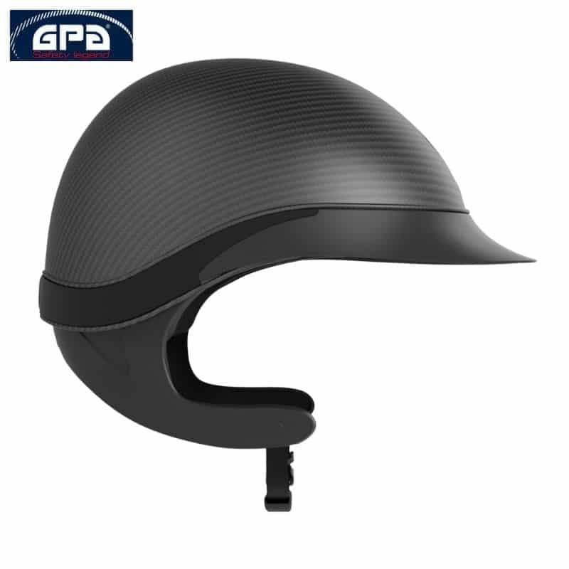 Casque d'équitation Speed Air Global Carbon TLS noir mat noir Casque d'équitation Speed Air Global Carbon TLS noir mat noir Sellerie Equinoxe