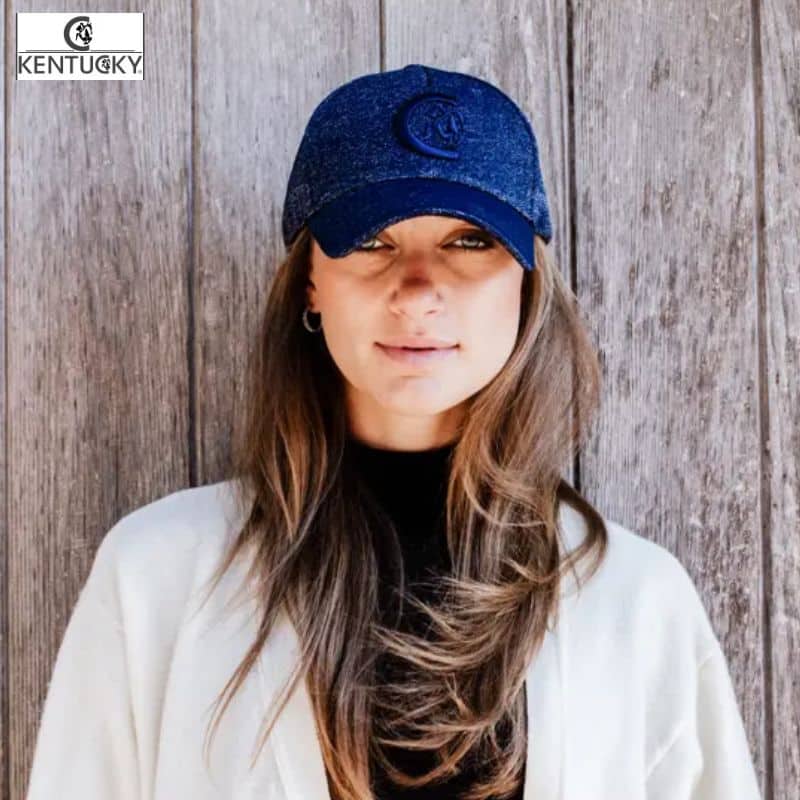 Casquette Baseball Glitter marine Kentucky Sellerie Equinoxe Shop