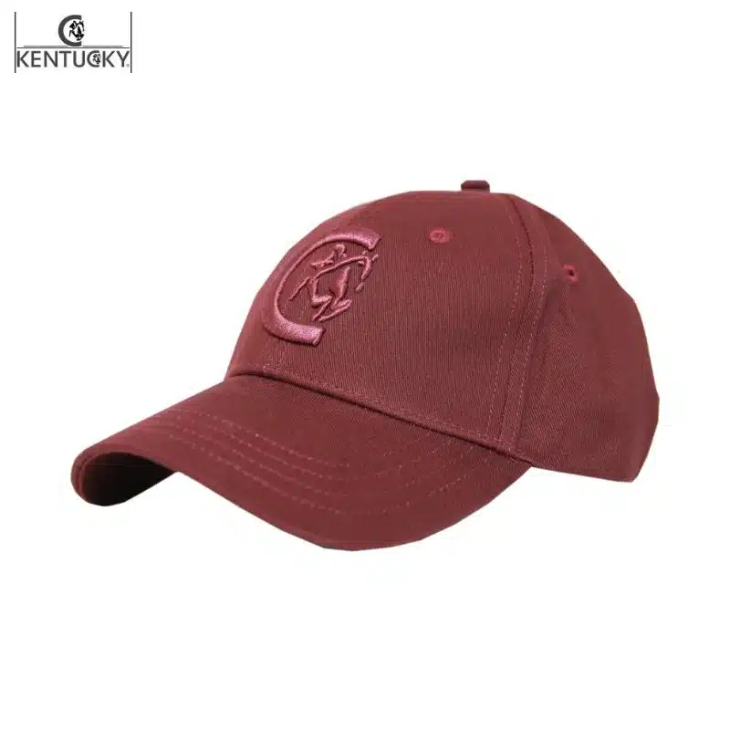Casquette Baseball bordeaux KENTUCKY Sellerie Equinoxe Shop