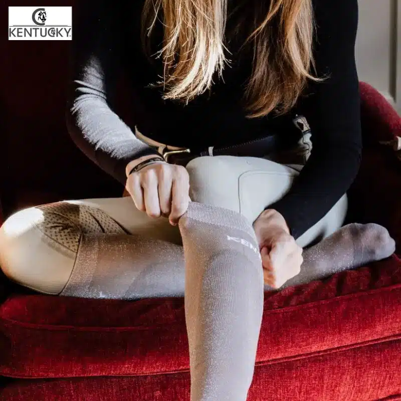 Chaussettes Glitter beige KENTUCKY Sellerie Equinoxe Shop