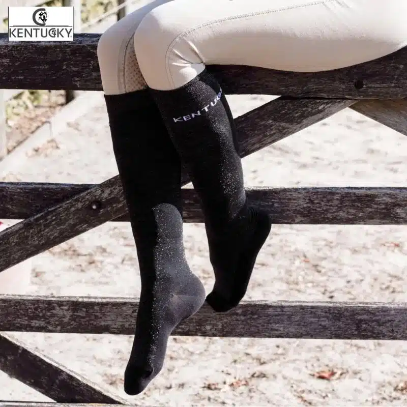 Chaussettes Glitter noir KENTUCKY Sellerie Equinoxe Shop
