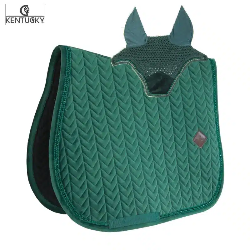 Ensemble Tapis et Bonnet Velvet Pearls Marine KENTUCKY (2) Ensemble Tapis et Bonnet Velvet Pearls vert KENTUCKY Sellerie Equinoxe