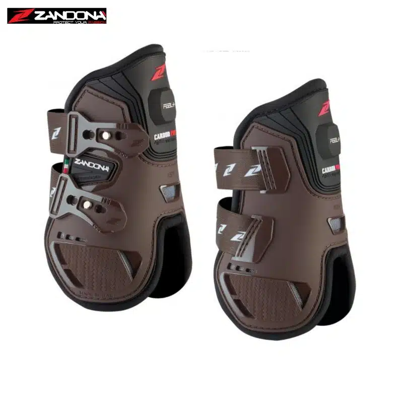 PROTEGE-BOULETS NOIR CARBON PRO FEEL+ FETLOCK ZANDONA CHOCO Sellerie Equinoxe