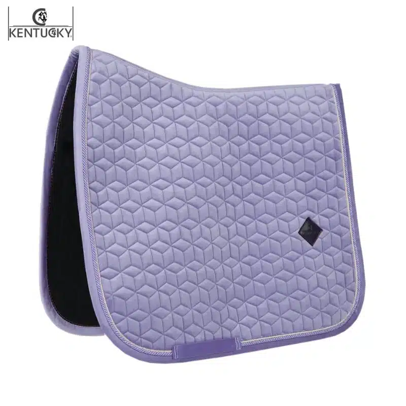 Tapis de Dressage Velvet mauve KENTUCKY Sellerie Equinoxe Shop