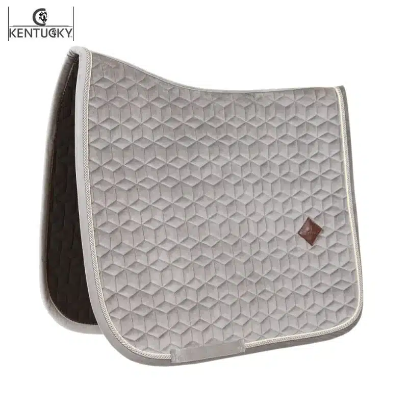 Tapis de Dressage Velvet beige KENTUCKY Sellerie Equinoxe Shop