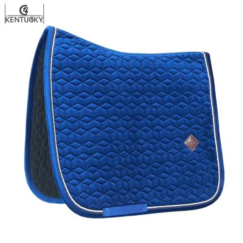 Tapis de Dressage Velvet marine KENTUCKY Sellerie Equinoxe Shop
