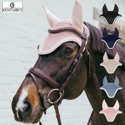 Set Sous-selle Et Bonnet Respirant Pour Cheval – Coton Doux, Bordure Corde Anglaise, Taille Universelle – Confort Et Style Pour L'équitation