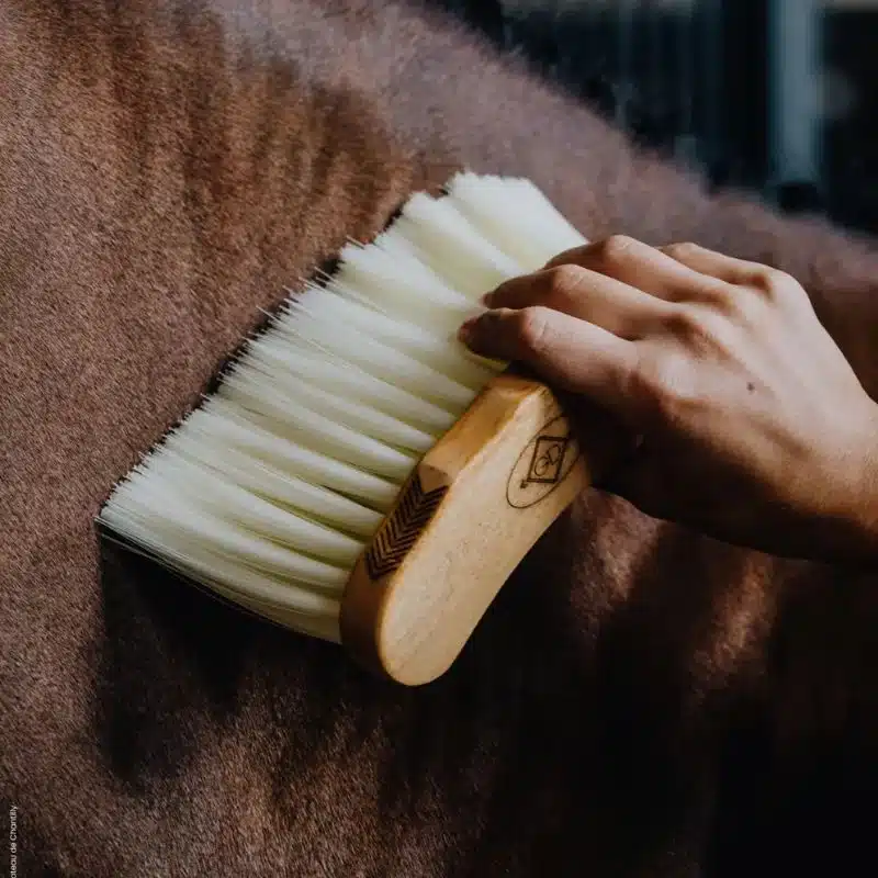 Bouchon à poils longs beige KENTUCKY Sellerie Equinoxe-Shop