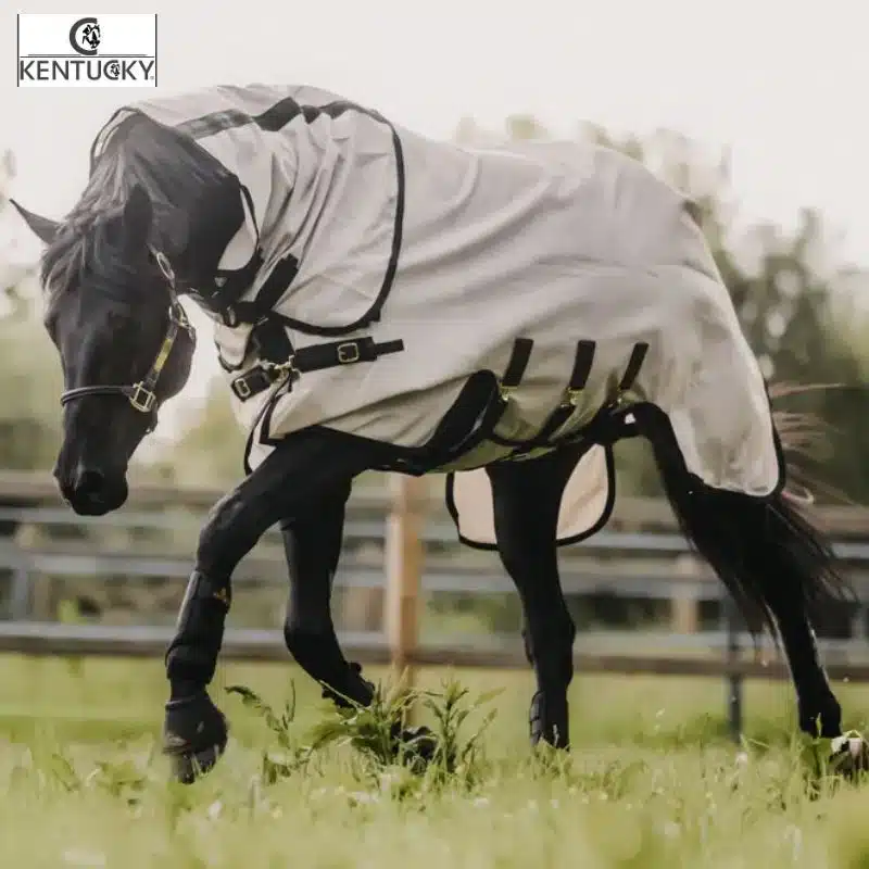 Couverture Anti-mouches avec cou amovible pour chevaux KENTUCKY Sellerie Equinoxe