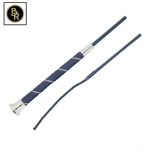 Stick de dressage BR Andromeda Marine Silver Sellerie Equinoxe-Shop