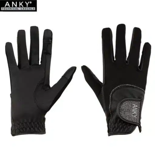 Gants Technical Mesh C-Wear ANKY® noir/gris Sellerie Equinoxe-Shop