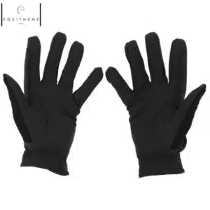 Gants grip filet strass NOIR EQUITHÈME Sellerie Equinoxe Shop Fuveau
